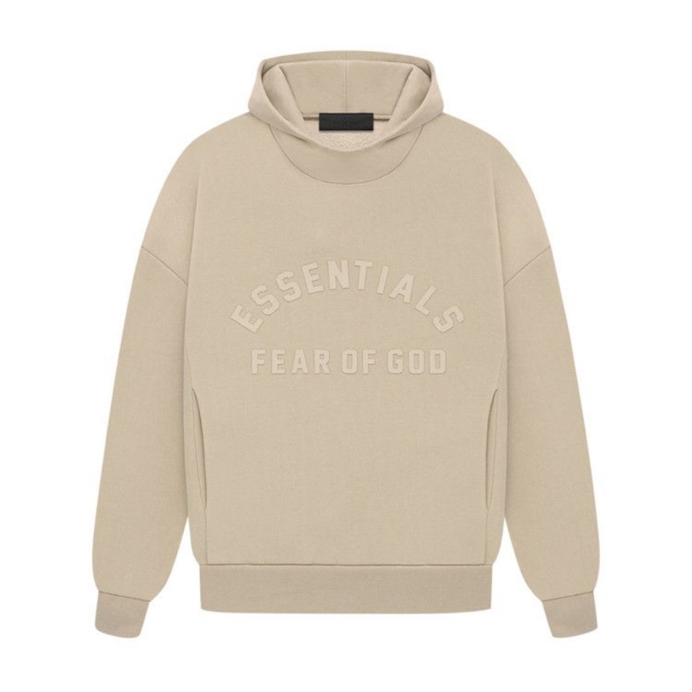 2023 Fear of God Essentials Hoodie ‘Dusty Beige’